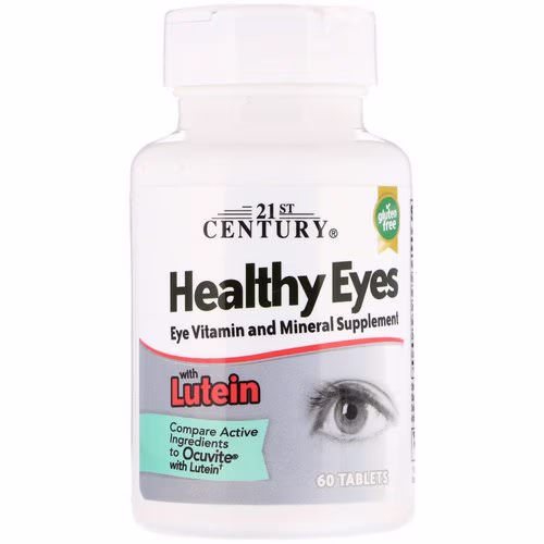 21st Century, Healthy Eyes with Lutein, 60 Tablets Review 21st Century, Healthy Eyes with Lutein, 60 Tablets Review
