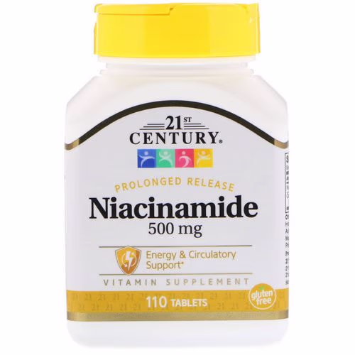 21st Century, Niacinamide, 500 mg, 110 Tablets Review 21st Century, Niacinamide, 500 mg, 110 Tablets Review