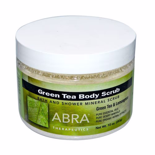 Abra Therapeutics, Green Tea Body Scrub, Green Tea & Lemongrass, 10 oz (283 g) Review Abra Therapeutics, Green Tea Body Scrub, Green Tea & Lemongrass, 10 oz (283 g) Review
