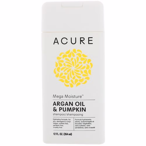 Acure, Mega Moisture Shampoo, Argan Oil & Pumpkin, 12 fl oz (354 ml) Review Acure, Mega Moisture Shampoo, Argan Oil & Pumpkin, 12 fl oz (354 ml) Review