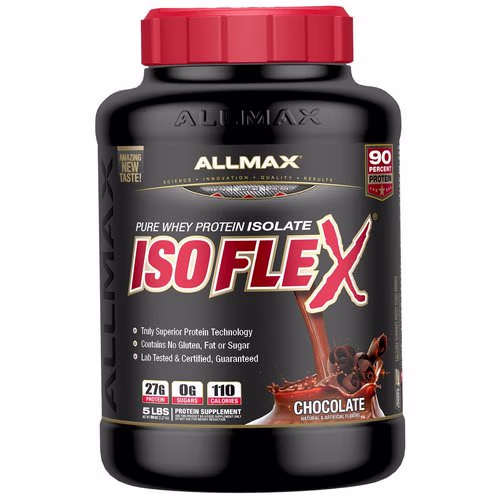 ALLMAX Nutrition, Isoflex, Pure Whey Protein Isolate (WPI Ion-Charged Particle Filtration), Chocolate, 5 lbs (2.27 kg) Review ALLMAX Nutrition, Isoflex, Pure Whey Protein Isolate (WPI Ion-Charged Particle Filtration), Chocolate, 5 lbs (2.27 kg) Review