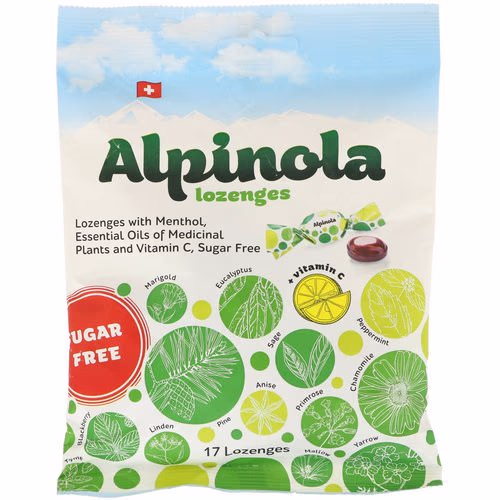Alpinola, Lozenges with Menthol, Essential Oils and Vitamin C, Sugar Free, 17 Lozenges Review Alpinola, Lozenges with Menthol, Essential Oils and Vitamin C, Sugar Free, 17 Lozenges Review