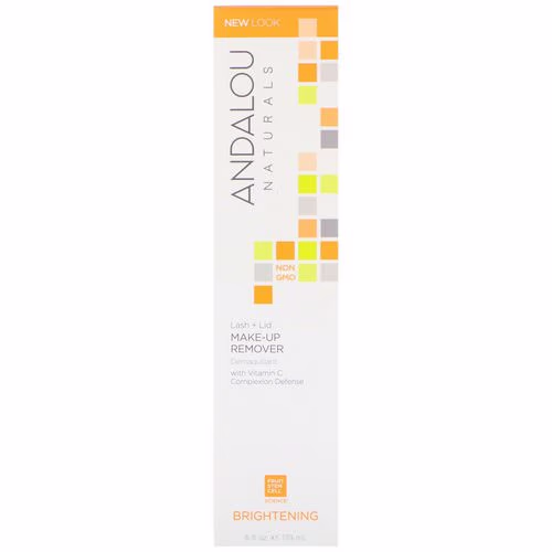 Andalou Naturals, Lash Plus Lid Make-Up Remover, Brightening, 6 fl oz (178 ml) Review