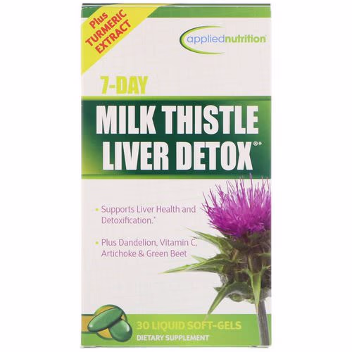 appliednutrition, 7-Day Milk Thistle Liver Detox, 30 Liquid Soft-Gels Review appliednutrition, 7-Day Milk Thistle Liver Detox, 30 Liquid Soft-Gels Review