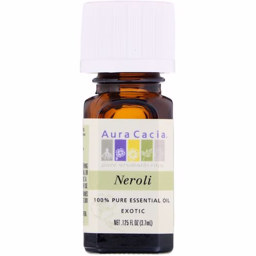 Aura Cacia, 100% Pure Essential Oil, Neroli, .125 fl oz (3.7 ml) Review Aura Cacia, 100% Pure Essential Oil, Neroli, .125 fl oz (3.7 ml) Review