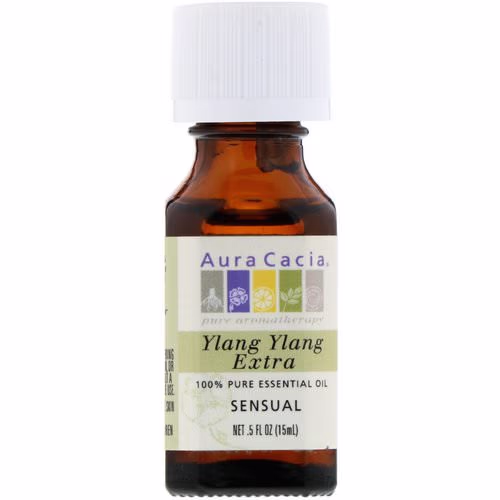 Aura Cacia, 100% Pure Essential Oil, Ylang Ylang Extra, .5 fl oz (15 ml) Review Aura Cacia, 100% Pure Essential Oil, Ylang Ylang Extra, .5 fl oz (15 ml) Review