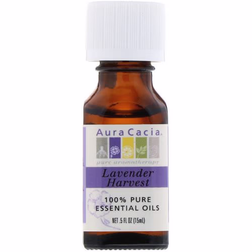 Aura Cacia, 100% Pure Essential Oils, Lavender Harvest, 0.5 fl oz (15 ml) Review Aura Cacia, 100% Pure Essential Oils, Lavender Harvest, 0.5 fl oz (15 ml) Review