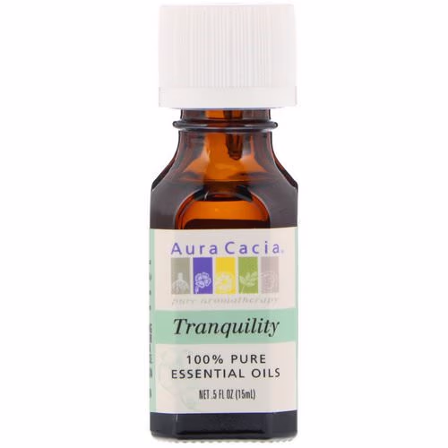 Aura Cacia, 100% Pure Essential Oils, Tranquility, .5 fl oz (15 ml) Review Aura Cacia, 100% Pure Essential Oils, Tranquility, .5 fl oz (15 ml) Review