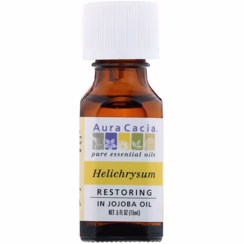 Aura Cacia, Pure Essential Oils, Helichrysum, Restoring, .5 fl oz (15 ml) Review Aura Cacia, Pure Essential Oils, Helichrysum, Restoring, .5 fl oz (15 ml) Review