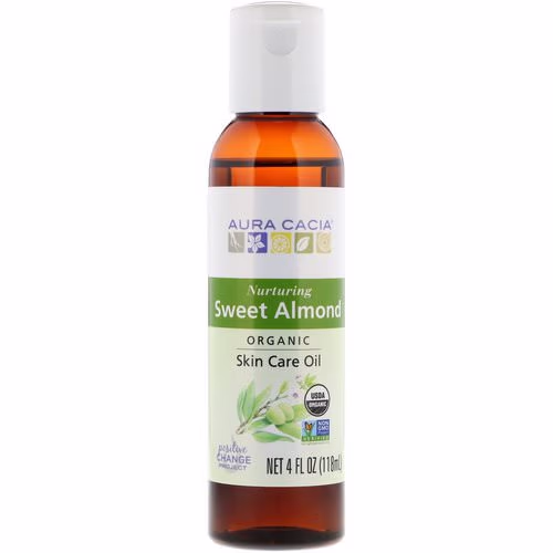Aura Cacia, Organics, Skin Care Oil, Nurturing Sweet Almond, 4 fl oz (118 ml) Review Aura Cacia, Organics, Skin Care Oil, Nurturing Sweet Almond, 4 fl oz (118 ml) Review