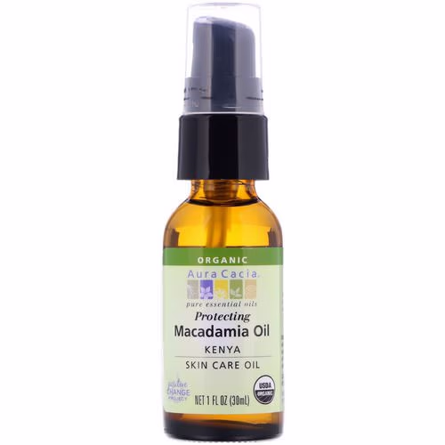 Aura Cacia, Pure Essential Oil, Organic Natural Skin Care, Macadamia Oil, 1 fl oz (30 ml) Review Aura Cacia, Pure Essential Oil, Organic Natural Skin Care, Macadamia Oil, 1 fl oz (30 ml) Review