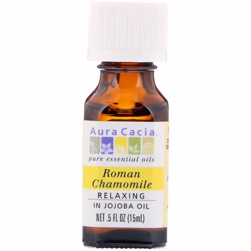 Aura Cacia, Pure Essential Oils, Roman Chamomile, Relaxing, .5 fl oz (15 ml) Review Aura Cacia, Pure Essential Oils, Roman Chamomile, Relaxing, .5 fl oz (15 ml) Review