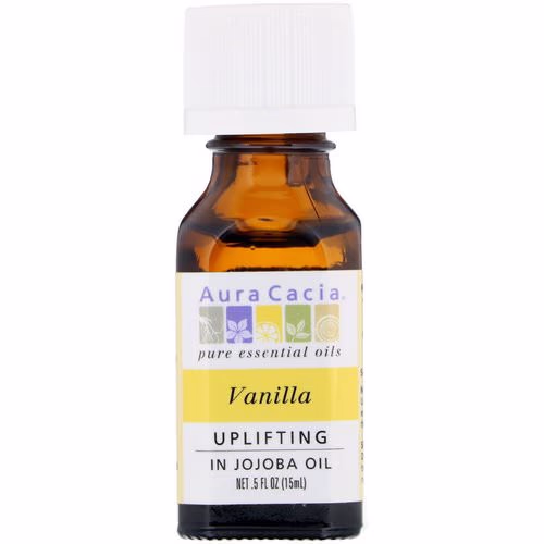 Aura Cacia, Pure Essential Oils, Vanilla, Uplifting, .5 fl oz (15 ml) Review Aura Cacia, Pure Essential Oils, Vanilla, Uplifting, .5 fl oz (15 ml) Review