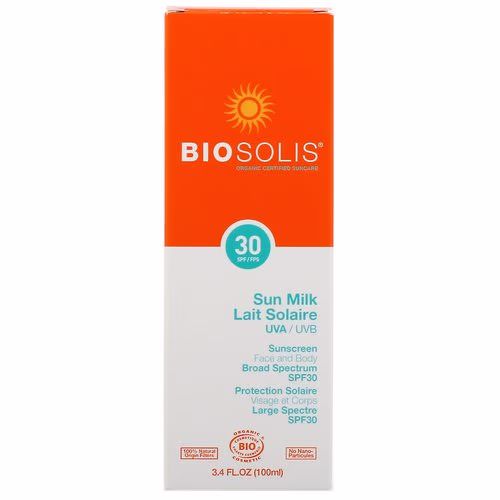 Biosolis, Sun Milk, Sunscreen, SPF 30, 3.4 fl oz (100 ml) Review Biosolis, Sun Milk, Sunscreen, SPF 30, 3.4 fl oz (100 ml) Review
