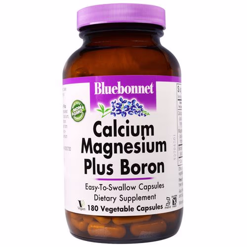 Bluebonnet Nutrition, Calcium Magnesium Plus Boron, 180 Veggie Caps Review