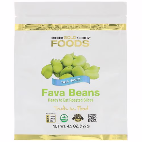 California Gold Nutrition, Foods, Fava Beans, Ready to Eat Roasted Slices, Sea Salt, 4.5 oz (127 g) Review California Gold Nutrition, Foods, Fava Beans, Ready to Eat Roasted Slices, Sea Salt, 4.5 oz (127 g) Review