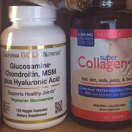 California Gold Nutrition CGN Glucosamine Chondroitin Formulas Hyaluronic Acid