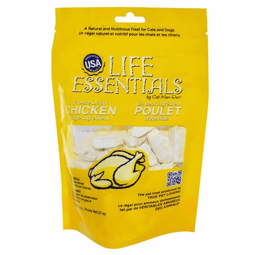 Cat-Man-Doo, Life Essentials, Freeze Dried Chicken for Cats & Dogs, 2 oz (57 g) Review Cat-Man-Doo, Life Essentials, Freeze Dried Chicken for Cats & Dogs, 2 oz (57 g) Review