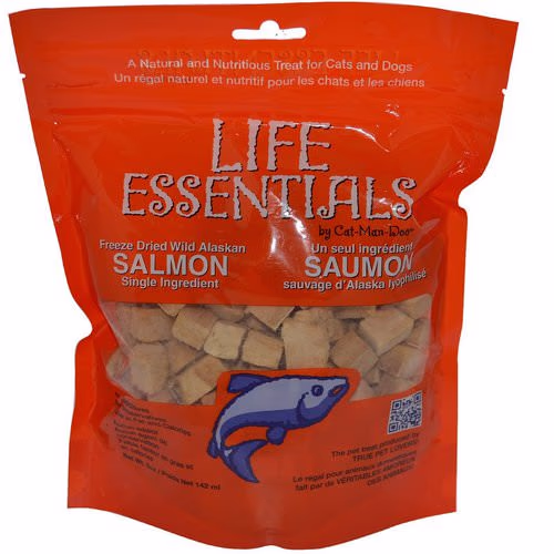 Cat-Man-Doo, Life Essentials, Freeze Dried Wild Alaskan Salmon Treats, 5 oz (142 g) Review Cat-Man-Doo, Life Essentials, Freeze Dried Wild Alaskan Salmon Treats, 5 oz (142 g) Review
