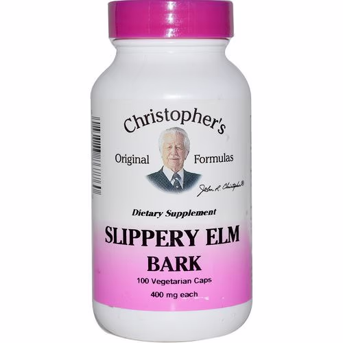 Christopher's Original Formulas, Slippery Elm Bark, 400 mg, 100 Veggie Caps Review