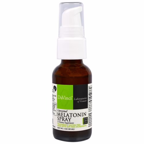 DaVinci Laboratories of Vermont, Melatonin Spray, 1 fl oz (30 ml) Review