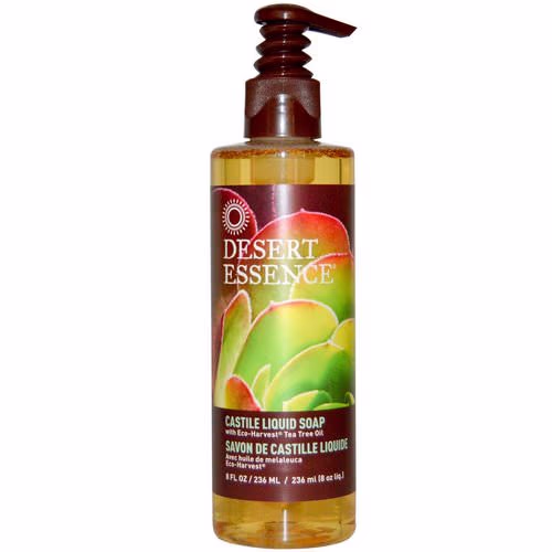 Desert Essence, Castile Liquid Soap, with Eco-Harvest Tea Tree Oil, 8 fl oz (236 ml) Review Desert Essence, Castile Liquid Soap, with Eco-Harvest Tea Tree Oil, 8 fl oz (236 ml) Review