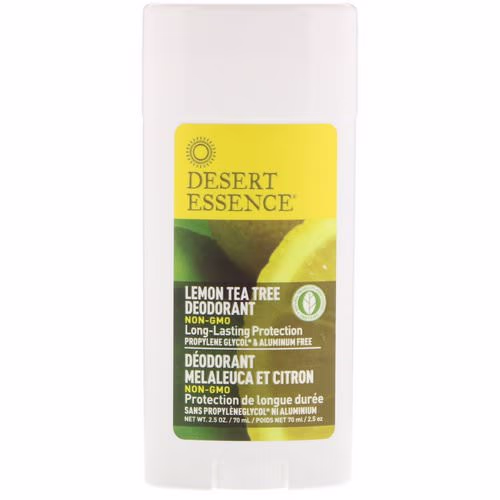 Desert Essence, Deodorant, Lemon Tea Tree, 2.5 oz (70 ml) Review Desert Essence, Deodorant, Lemon Tea Tree, 2.5 oz (70 ml) Review
