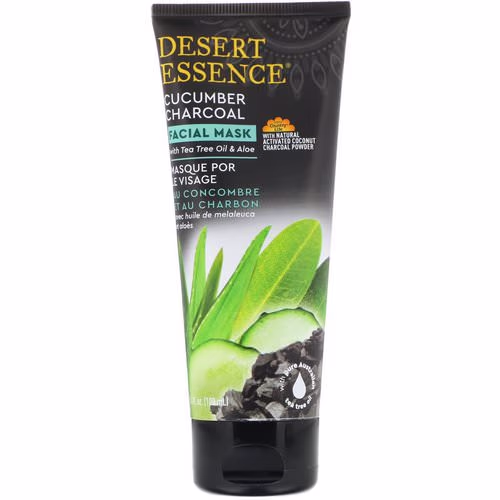 Desert Essence, Facial Mask, Cucumber Charcoal, 3.4 oz (100 ml) Review Desert Essence, Facial Mask, Cucumber Charcoal, 3.4 oz (100 ml) Review