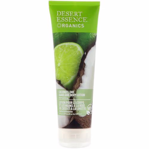 Desert Essence, Organics, Hand and Body Lotion, Coconut Lime, 8 fl oz (237 ml) Review Desert Essence, Organics, Hand and Body Lotion, Coconut Lime, 8 fl oz (237 ml) Review
