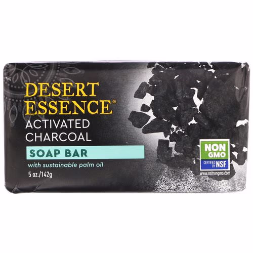 Desert Essence, Soap Bar, Activated Charcoal, 5 oz (142 g) Review Desert Essence, Soap Bar, Activated Charcoal, 5 oz (142 g) Review