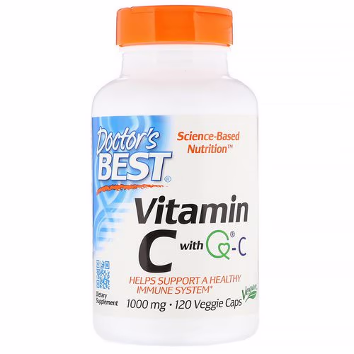 Doctor's Best, Vitamin C with Q-C, 1,000 mg, 120 Veggie Caps Review