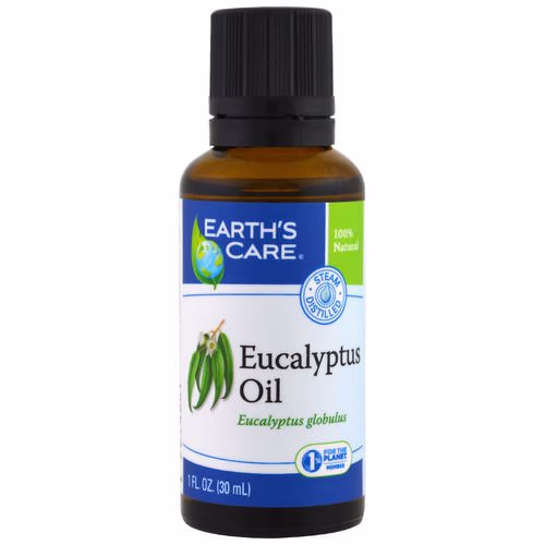 Earth's Care, Eucalyptus Oil, 1 fl oz (30 ml) Review Earth's Care, Eucalyptus Oil, 1 fl oz (30 ml) Review