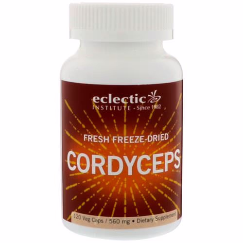 Eclectic Institute, Fresh Freeze-Dried Cordyceps, 560 mg, 120 Veg Caps Review