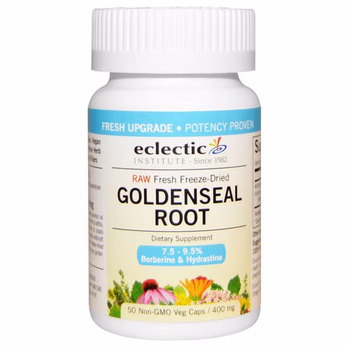 Eclectic Institute, Goldenseal Root, 400 mg, 50 Veg Caps Review