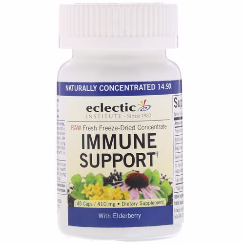 Eclectic Institute, Immune Support, 410 mg, 45 Caps Review