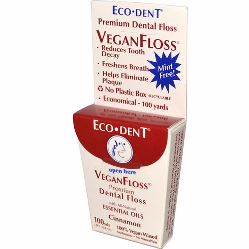 Eco-Dent, VeganFloss, Cinnamon, 100 yds (91.44 m) Review Eco-Dent, VeganFloss, Cinnamon, 100 yds (91.44 m) Review