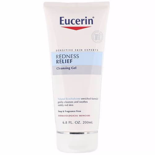 Eucerin, Redness Relief, Cleansing Gel, Fragrance Free, 6.8 fl oz (200 ml) Review
