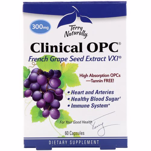 EuroPharma, Terry Naturally, Clinical OPC, 300 mg, 60 Capsules Review