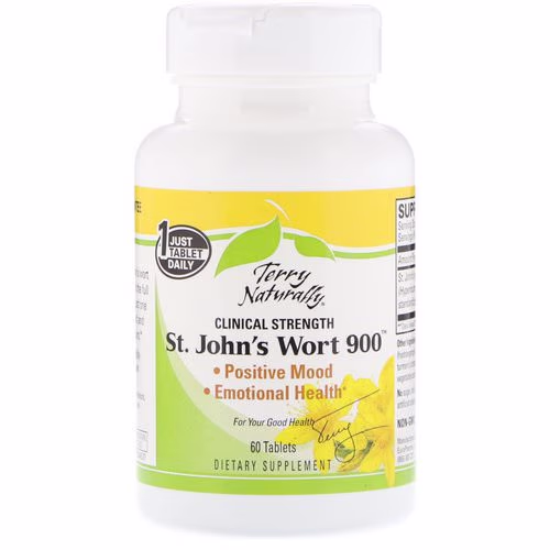 EuroPharma, Terry Naturally, St. John's Wort 900, 60 Tablets Review