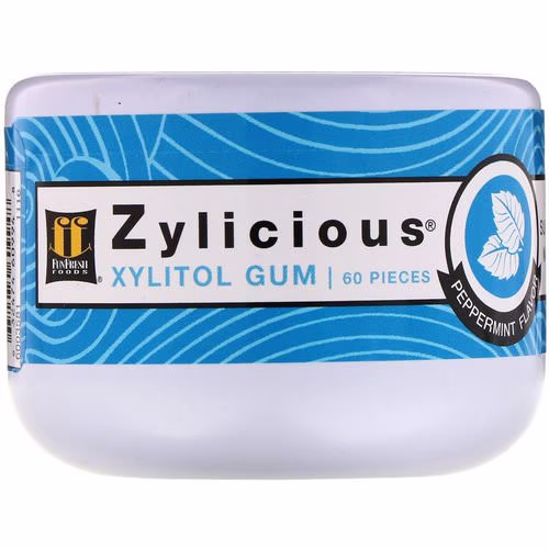 FunFresh Foods, Zylicious Xylitol Gum, Peppermint Flavor, 60 Pieces Review FunFresh Foods, Zylicious Xylitol Gum, Peppermint Flavor, 60 Pieces Review