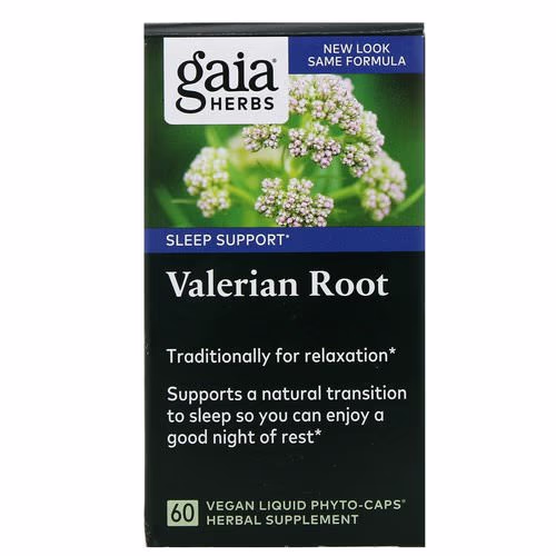 Gaia Herbs, Valerian Root, 60 Vegan Liquid Phyto-Caps Review
