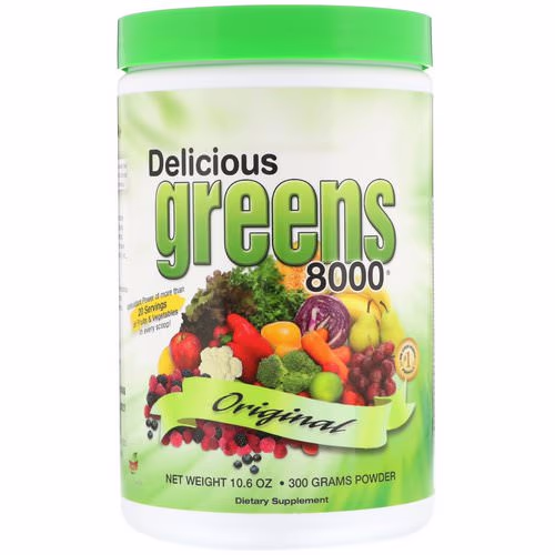 Greens World, Delicious Greens 8000, Original, 10.6 oz (300 g) Powder Review Greens World, Delicious Greens 8000, Original, 10.6 oz (300 g) Powder Review