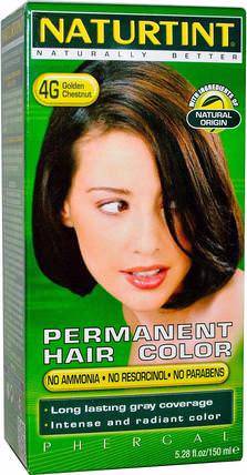 Permanent Hair Colorant, 4G Golden Chestnut, 5.28 fl oz (150 ml) by Naturtint, 洗澡,美容,頭髮,頭皮,頭髮的顏色 HK 香港 Permanent Hair Colorant, 4G Golden Chestnut, 5.28 fl oz (150 ml) by Naturtint, 洗澡,美容,頭髮,頭皮,頭髮的顏色 HK 香港