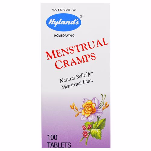Hyland's, Menstrual Cramps, 100 Tablets Review