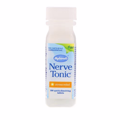 Hyland's, Nerve Tonic, Stress Relief, 100 Quick-Dissolving Tablets Review