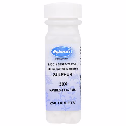 Hyland's, Sulphur 30X, 250 Tablets Review