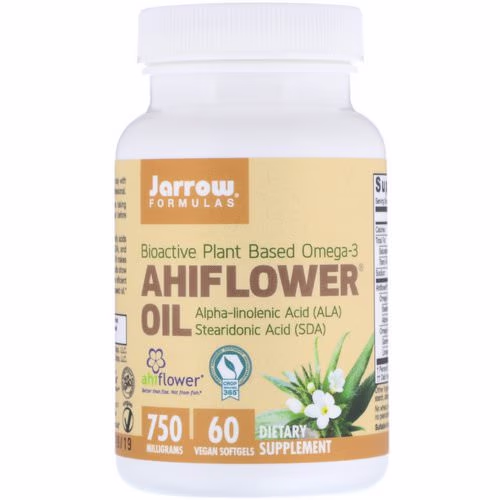 Jarrow Formulas, Ahiflower Oil, 60 Vegan Softgels Review
