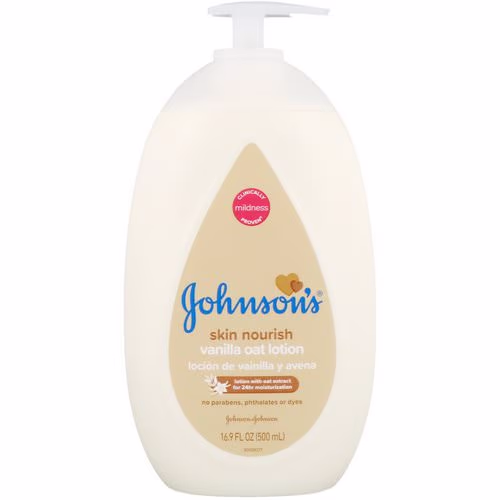 Johnson & Johnson, Skin Nourish, Vanilla Oat Lotion, 16.9 fl oz (500 ml) Review