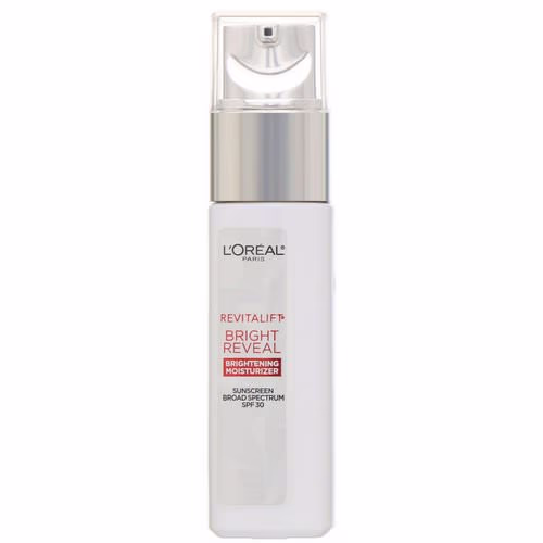 L'Oreal, Revitalift Bright Reveal, Brightening Day Moisturizer, SPF 30, 1 fl oz (30 ml) Review
