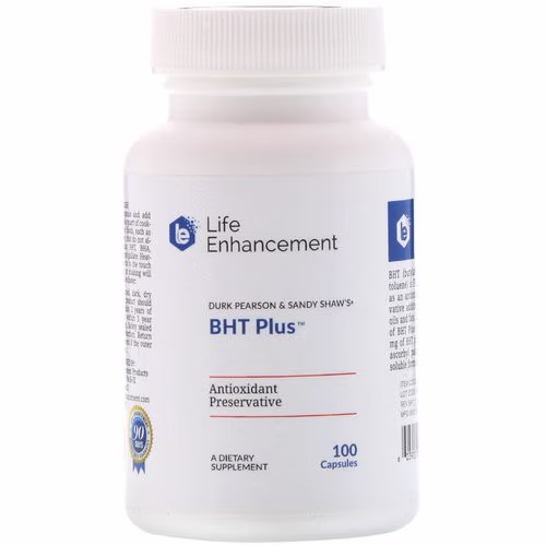 Life Enhancement, Durk Pearson & Sandy Shaw's BHT Plus, 100 Capsules Review